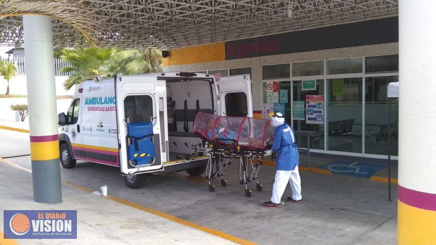 Hoy domingo, Michoacán alcanza los 14 mil 981 contagios confirmados por Covid-19 