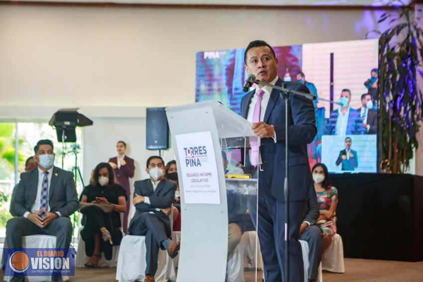 A paso firme, Torres Piña trabaja para Michoacán