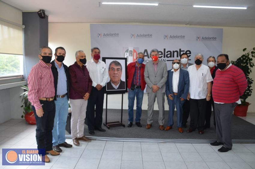 Rinde el PRI homenaje póstumo a Mario Tzintzunt 