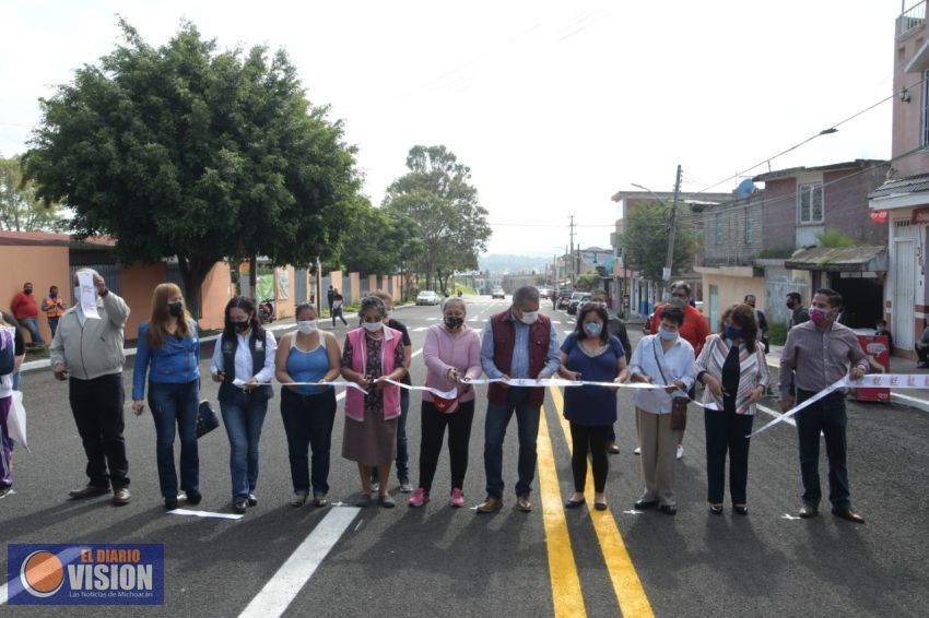 Impulsa Raúl Morón regeneración vial al norte de Morelia