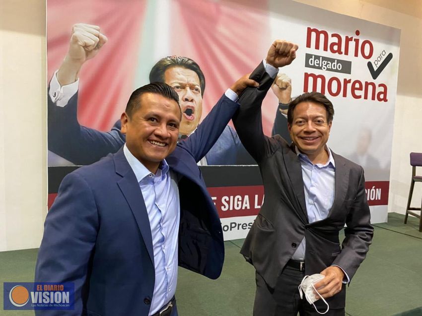 Carlos Torres Piña, apoyará a Mario Delgado en búsqueda de la dirigencia nacional de MORENA