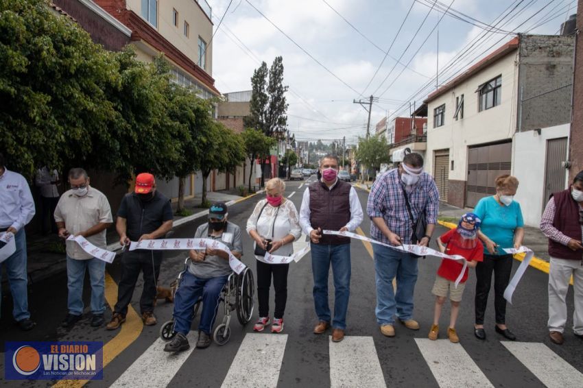 Privilegia Raúl Morón la movilidad integral con la regeneración vial de Morelia