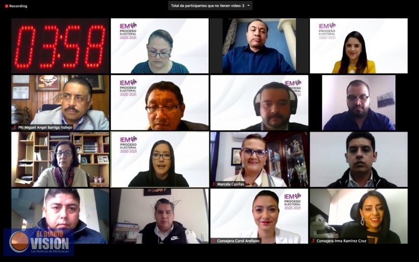 Aprueba IEM topes de gastos de campañas para la elección de 2021 