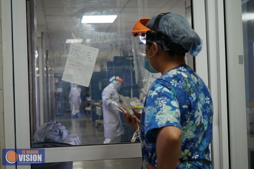 Hoy viernes, Michoacán alcanza los 17 mil 320 casos confirmados y mil 368 decesos a causa del Covid