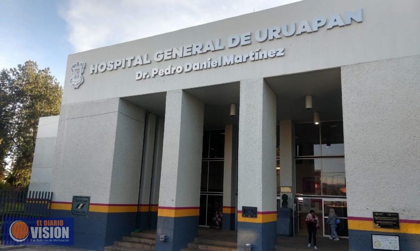 Hospital de Uruapan, unidad médica que registra mayor ocupación por COVID-19