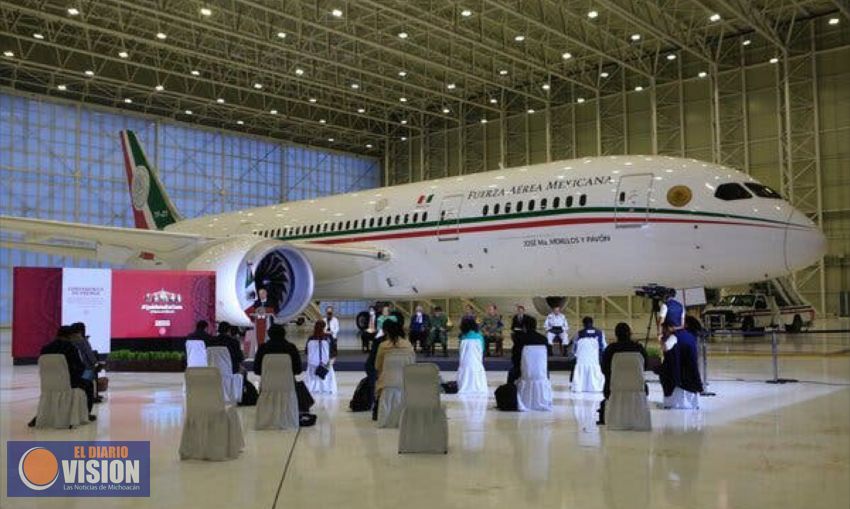 Anuncia AMLO que ya hay un compromiso de compra del avión presidencial por dos mmdp
