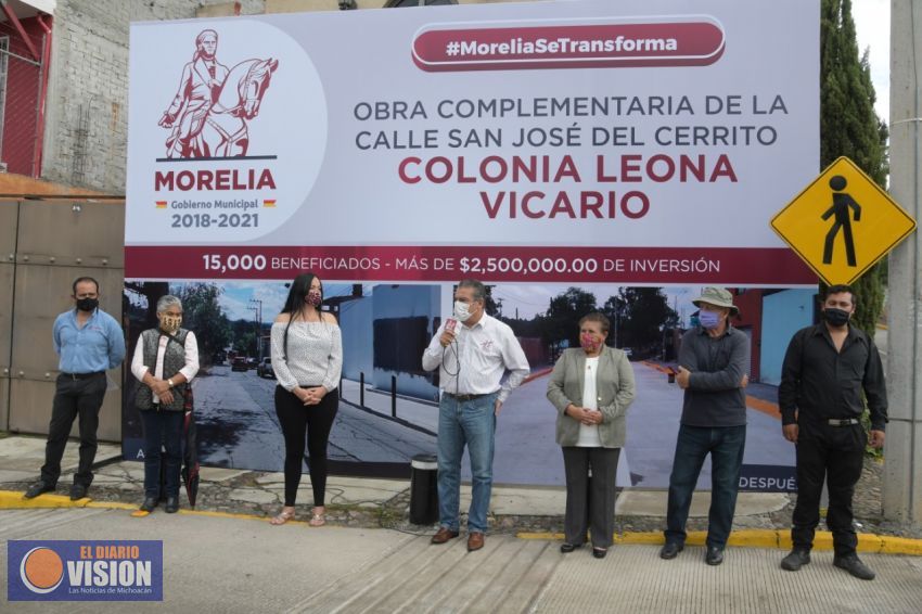 Genera Raúl Morón mejor movilidad con acciones de regeneración vial