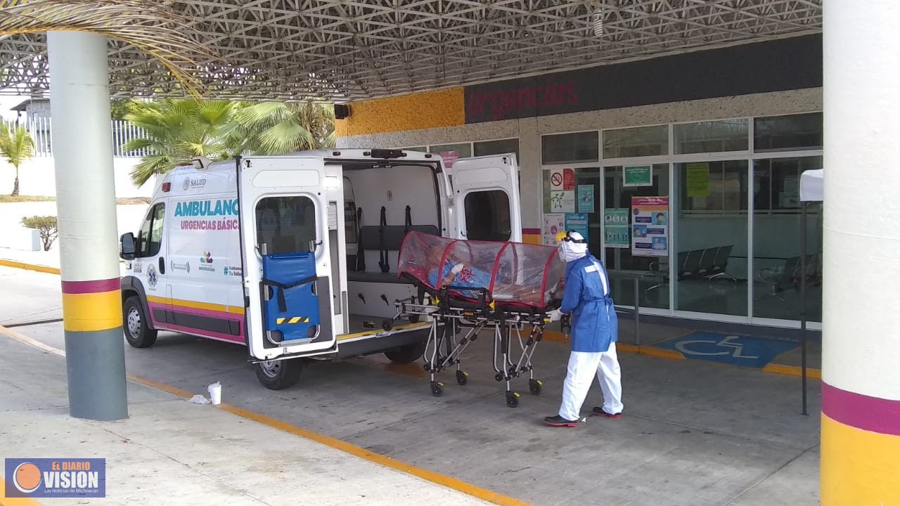 Hoy sabado, Michoacán alcanzó 18 mil 737 casos confirmados y mil 485 decesos por Covid-19 