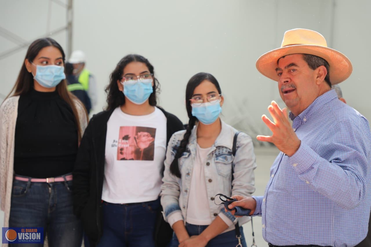 Persistencia, clave para que jóvenes forjen su futuro: Valentín Rodríguez