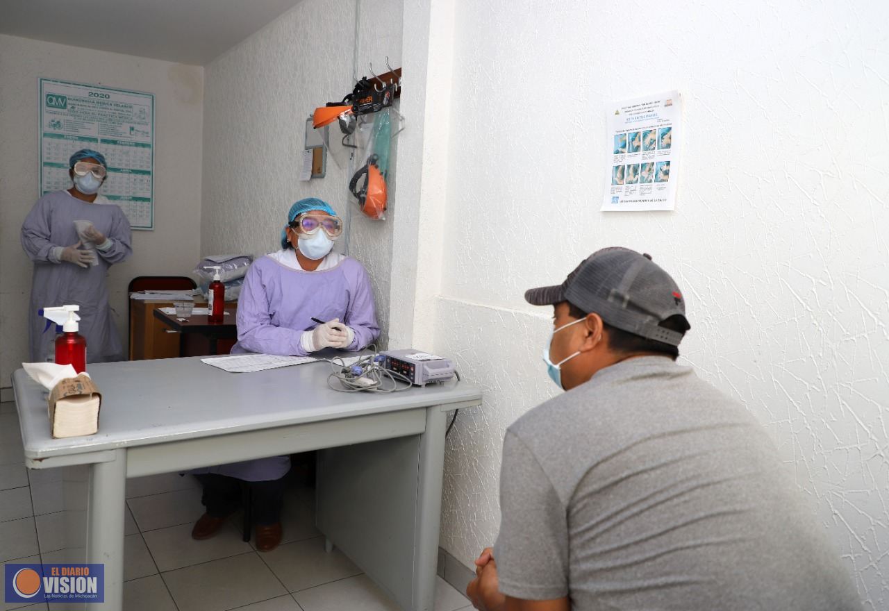 Hoy viernes, Michoacán registra 19 mil 746 casos confirmados, y mil 573 decesos por Covid-19 