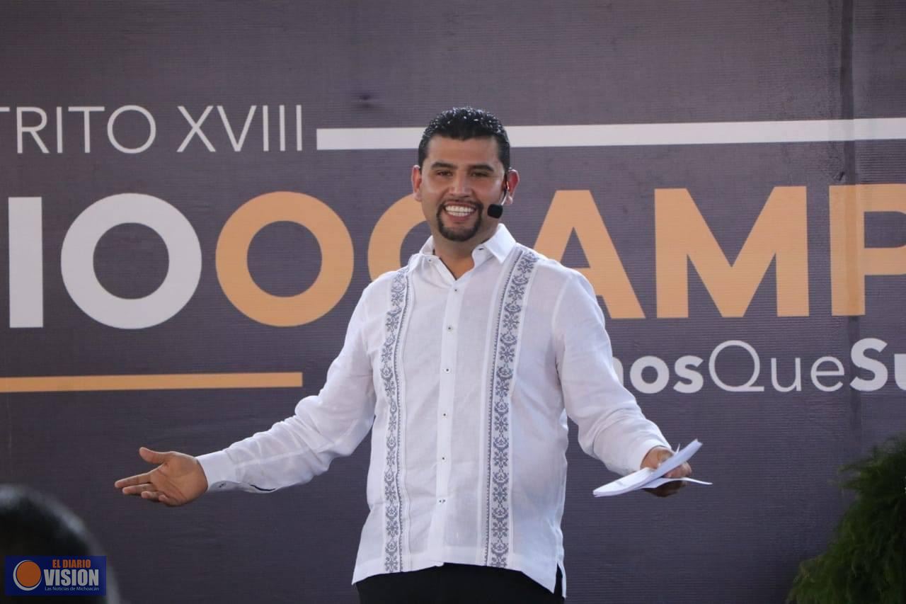 Octavio Ocampo rinde Segundo Informe, se coloca como el diputado más productivo de la Legislatura