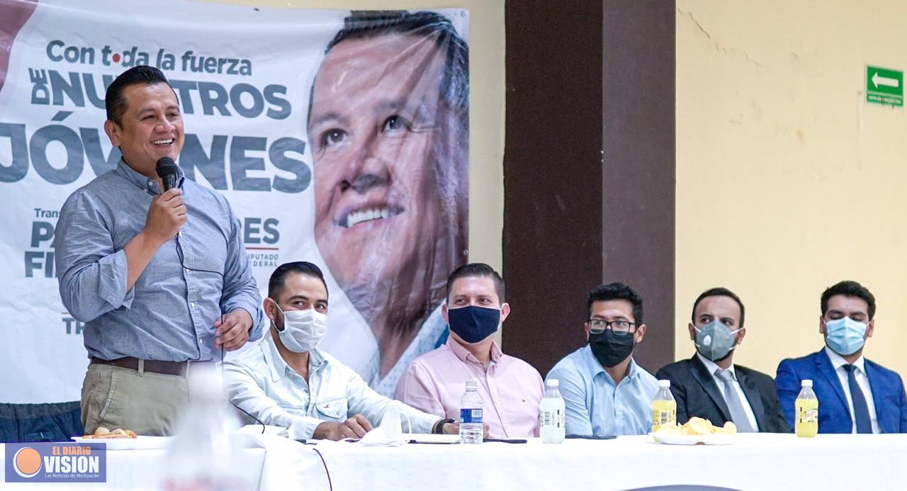 Se puede ganar y trasformar a Michoacán: Torres Piña
