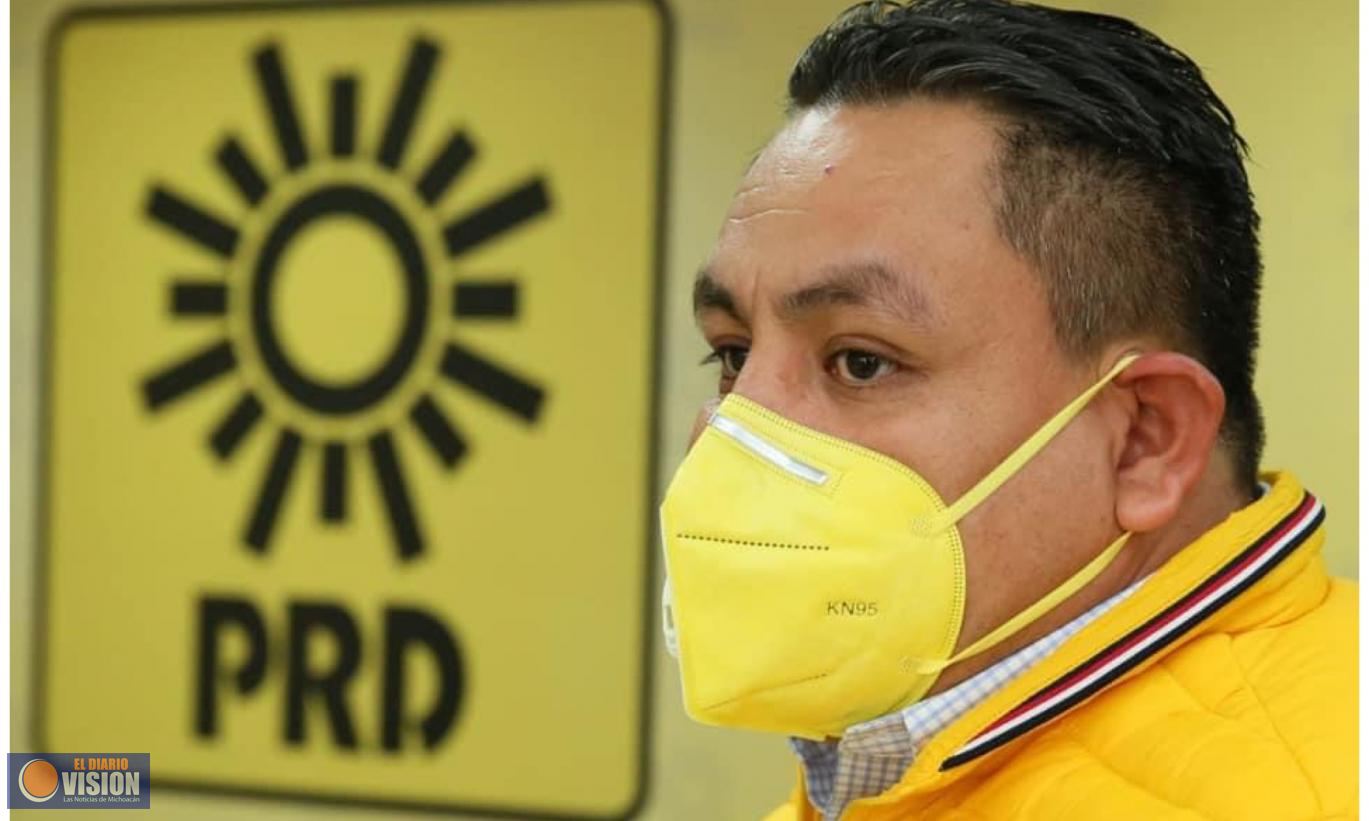 Dirigente estatal del PRD da positivo al COVID-19 