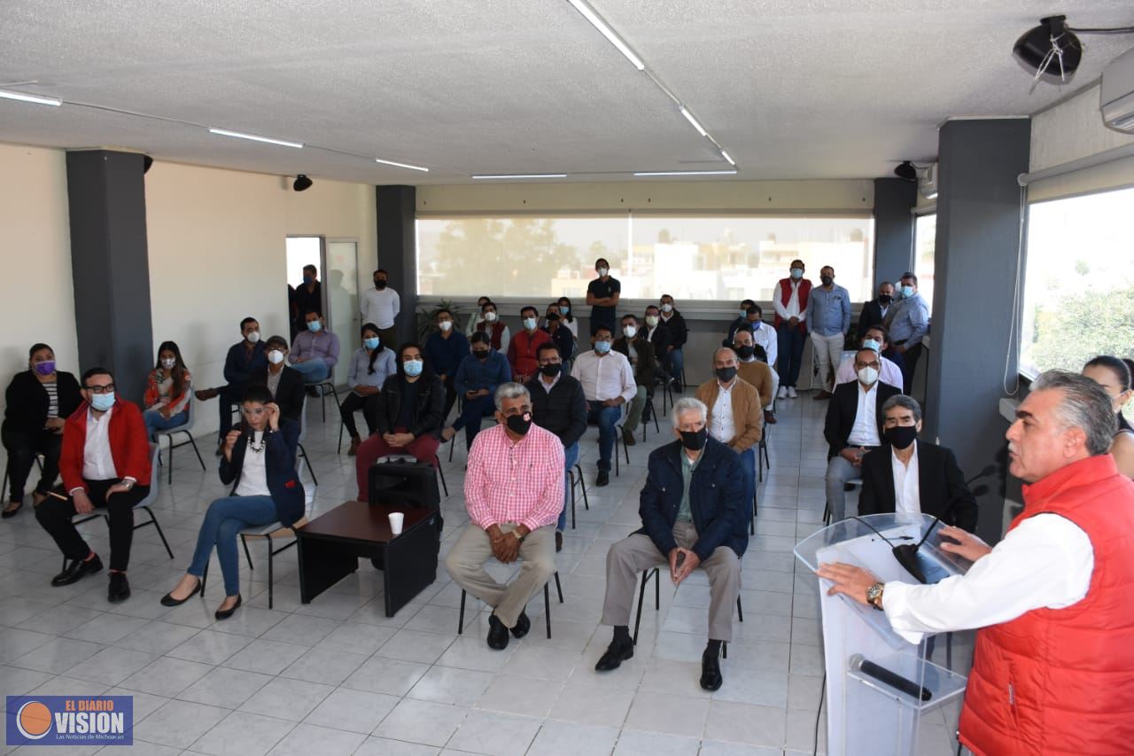 PRI Morelia enfrentará el proceso electoral con jóvenes y experiencia de ex Dirigentes 