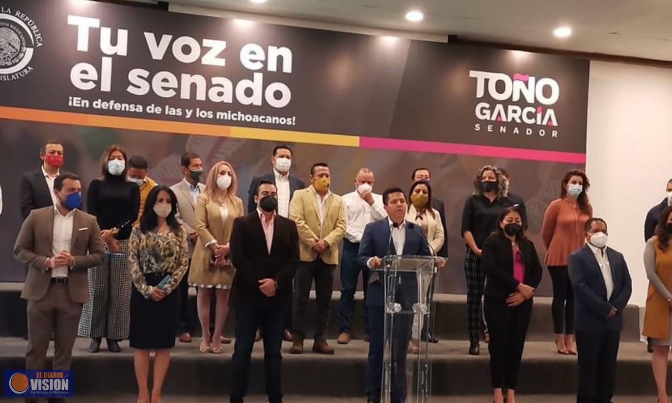 Voy a ser gobernador de Michoacán, que no quede duda: Antonio García Conejo