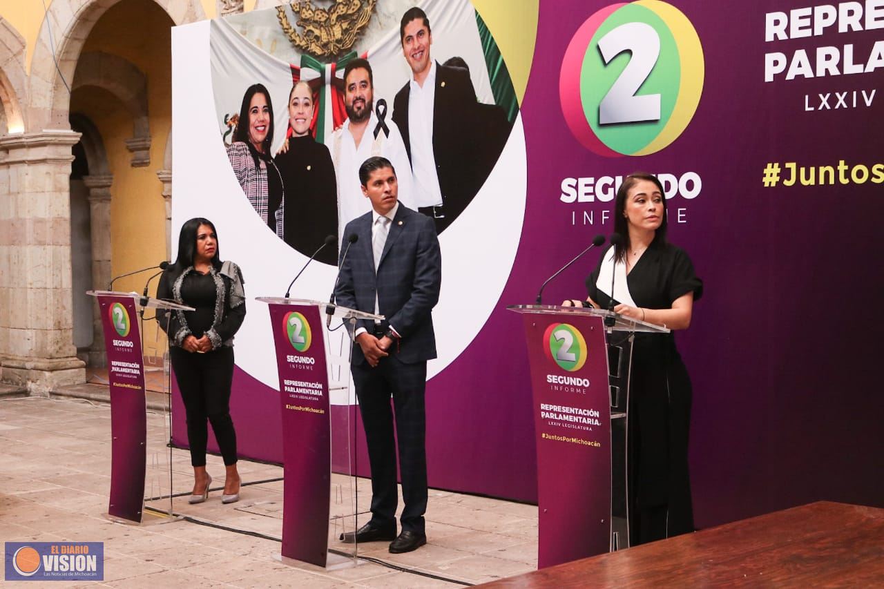 Representación Parlamentaria va por la construcción de acuerdos para cristalizar leyes