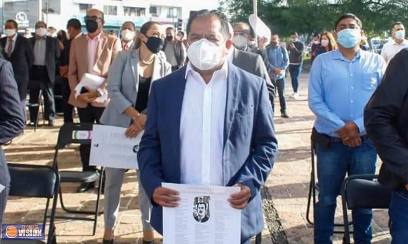 Debemos de mantener vigente, el legado del General Lázaro Cárdenas: Lupillo Aguilera 