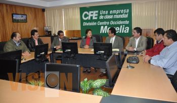 CFE y Ayuntamiento acuerdan más obras para Morelia
