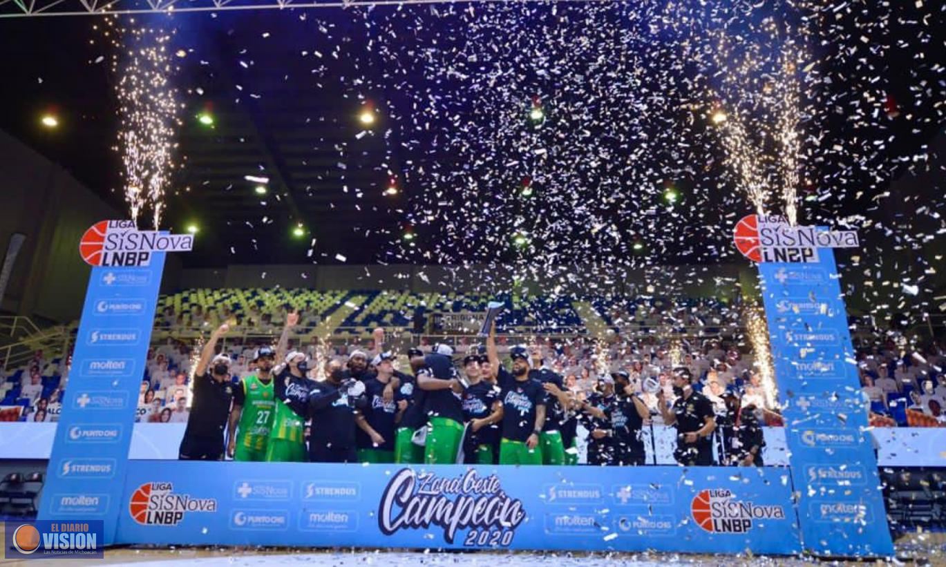 Aguacateros de Michoacán se proclama campeón de la Zona Oeste de la LNP y jugará la gran final