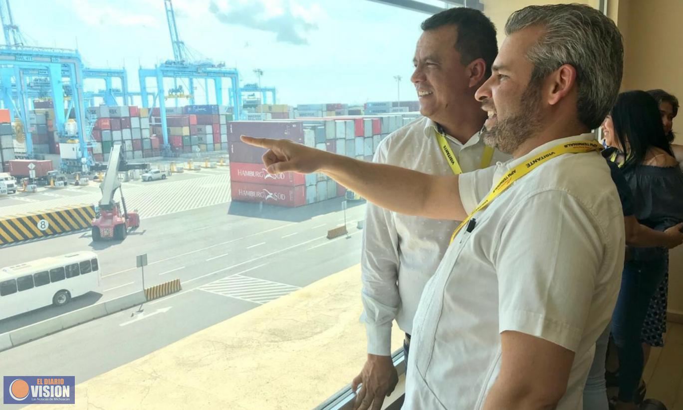 Busca Alfredo Ramírez fortalecer posición del Puerto de LC ante el T-MEC y generar inversión