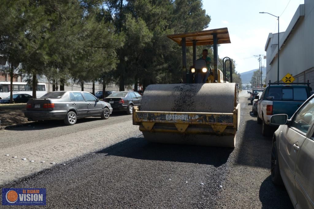 Gobierno de Morelia se esfuerza por optimizar vialidades en colonias que no habían sido atendidas 