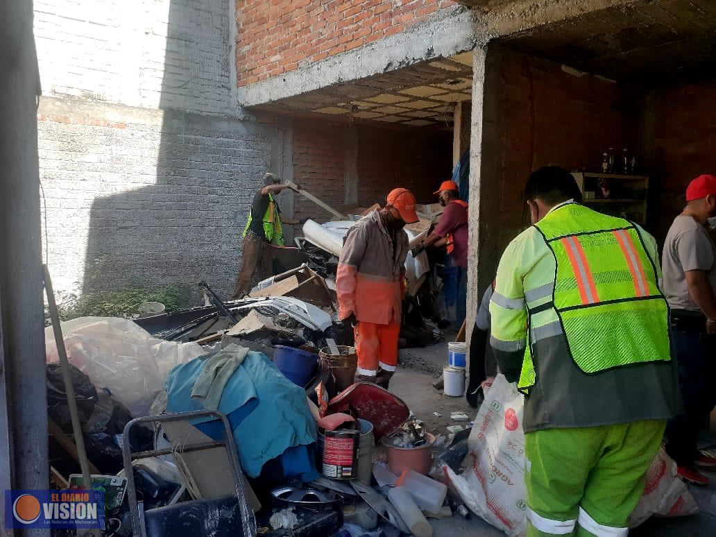 Atiende Gobierno de Morelia 2 reportes de acumuladores 