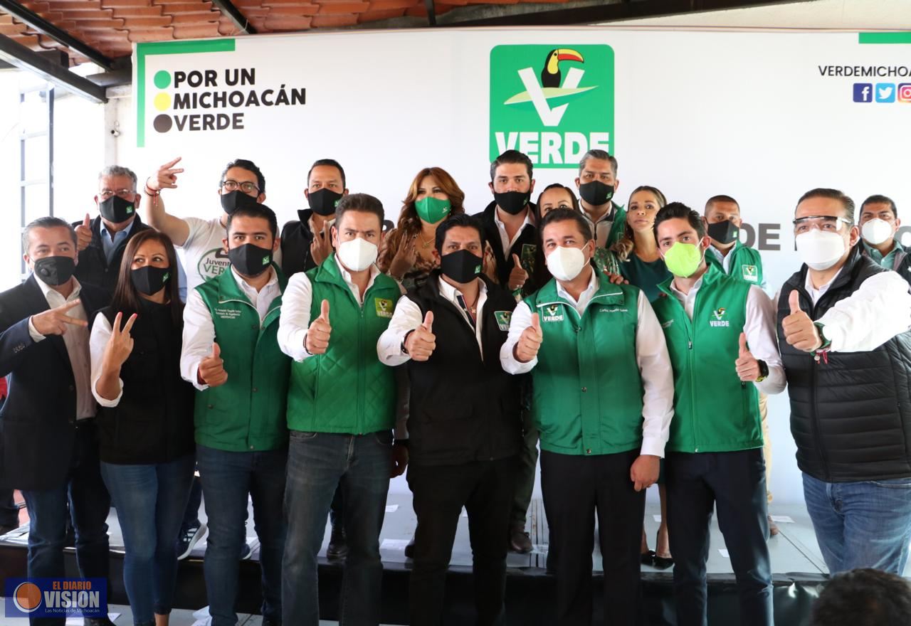 Invitan a Juan Antonio Magaña de la Mora a representar al PVEM rumbo a la gubernatura de Michoacán