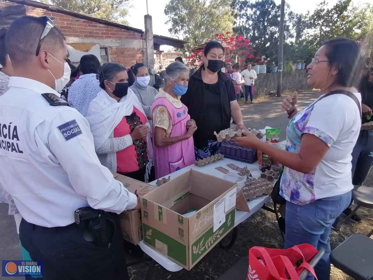 Policía de Morelia transforma entornos con proximidad social 
