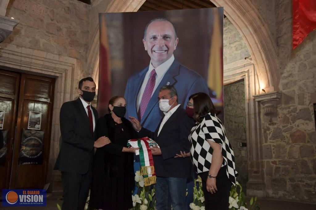 Realiza Gobierno de Morelia homenaje en memoria de Gabriel Prado Fernández 