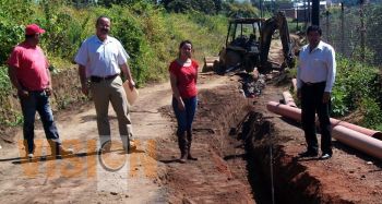 Supervisa alcalde el drenaje en Pastores  
