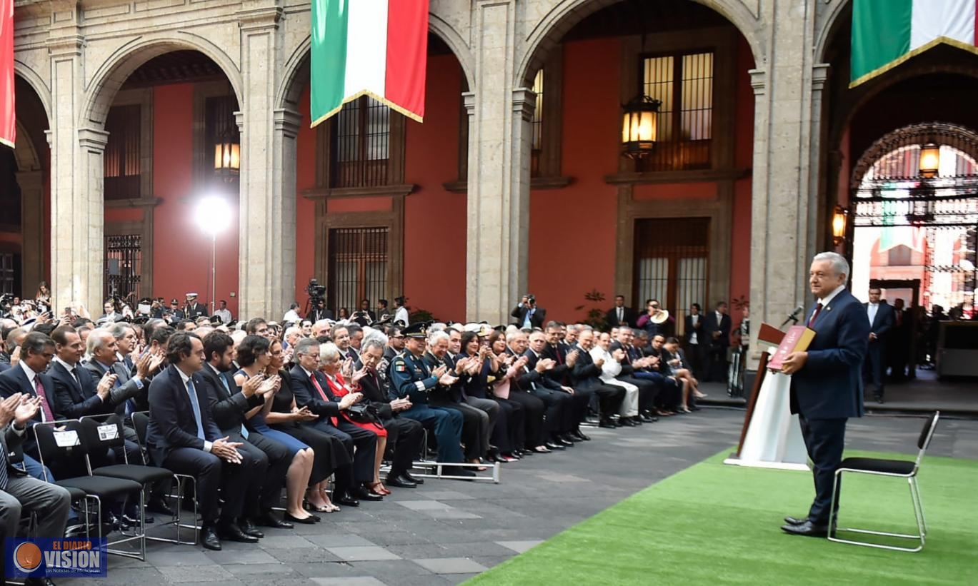 Habrá 70 invitados en el Informe y será en Palacio Nacional