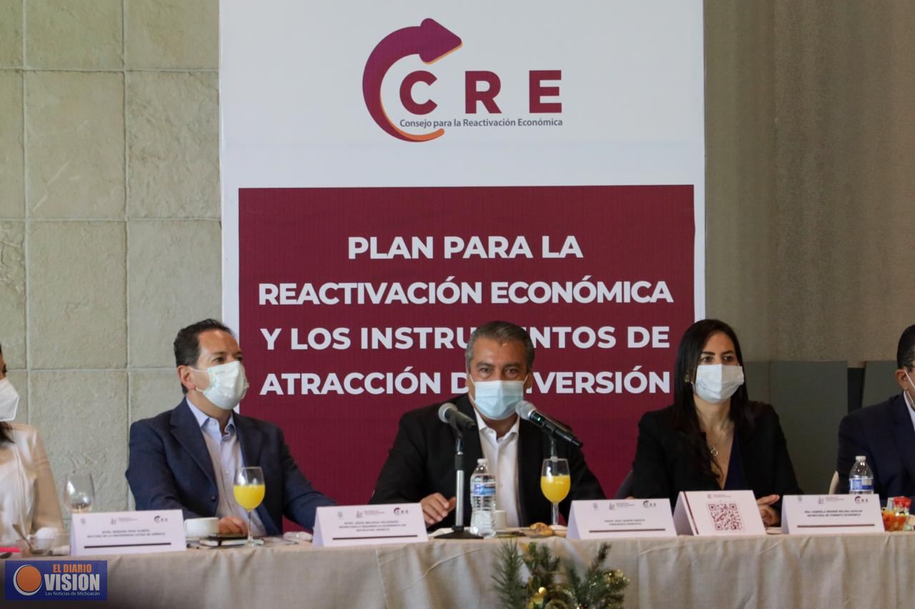 Presenta Raúl Morón plan para la Reactivación Económica e Instrumentos para atraer inversión 