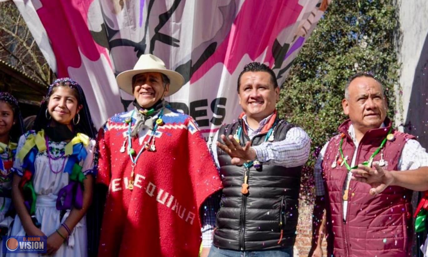 Torres Piña registrará el sábado su candidatura por Morena al Gobierno de Michoacán
