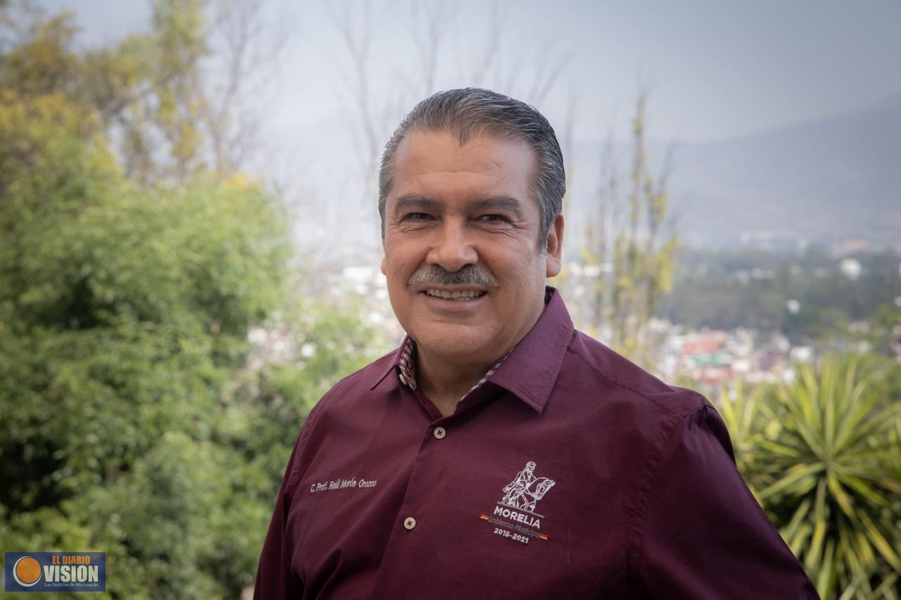 Este sábado se registra Raúl Morón, puntero rumbo a la gubernatura de Michoacán 