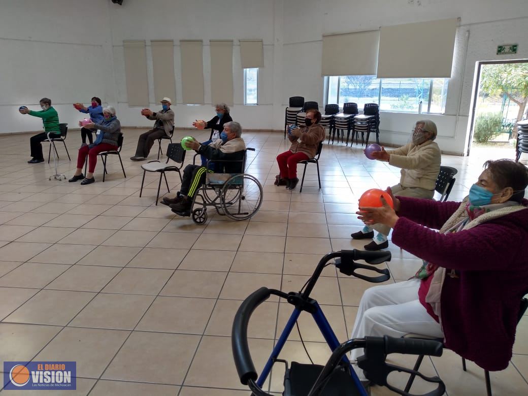 DIF Morelia retoma servicio en la Estancia Diurna del Adulto Mayor 