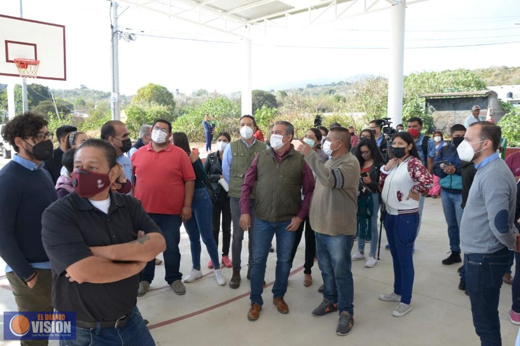 Raúl Morón lleva transformación a tenencias, más de 20 mdp invertidos en Cápula 