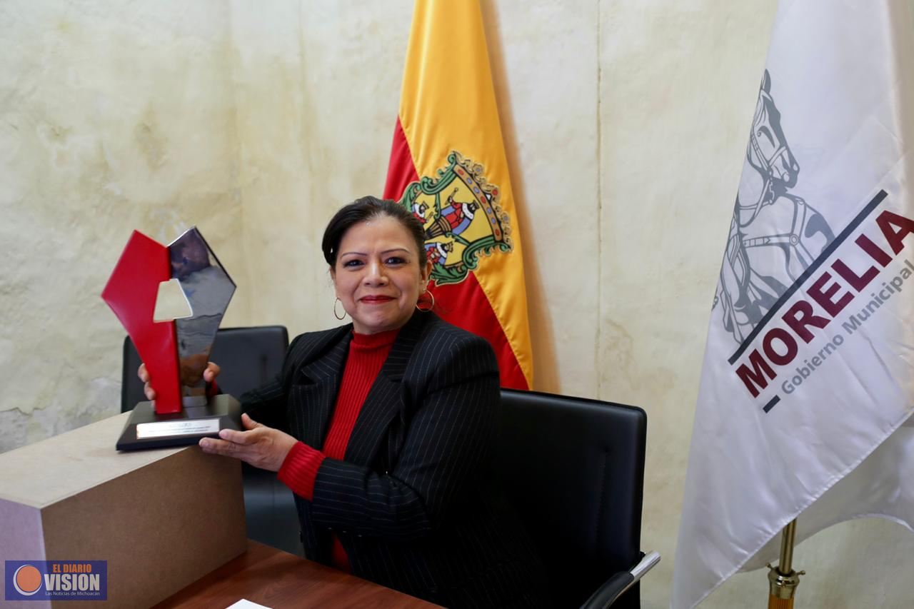 Recibe Gobierno de Morelia reconocimiento por buenas prácticas en aplicación de presupuesto 