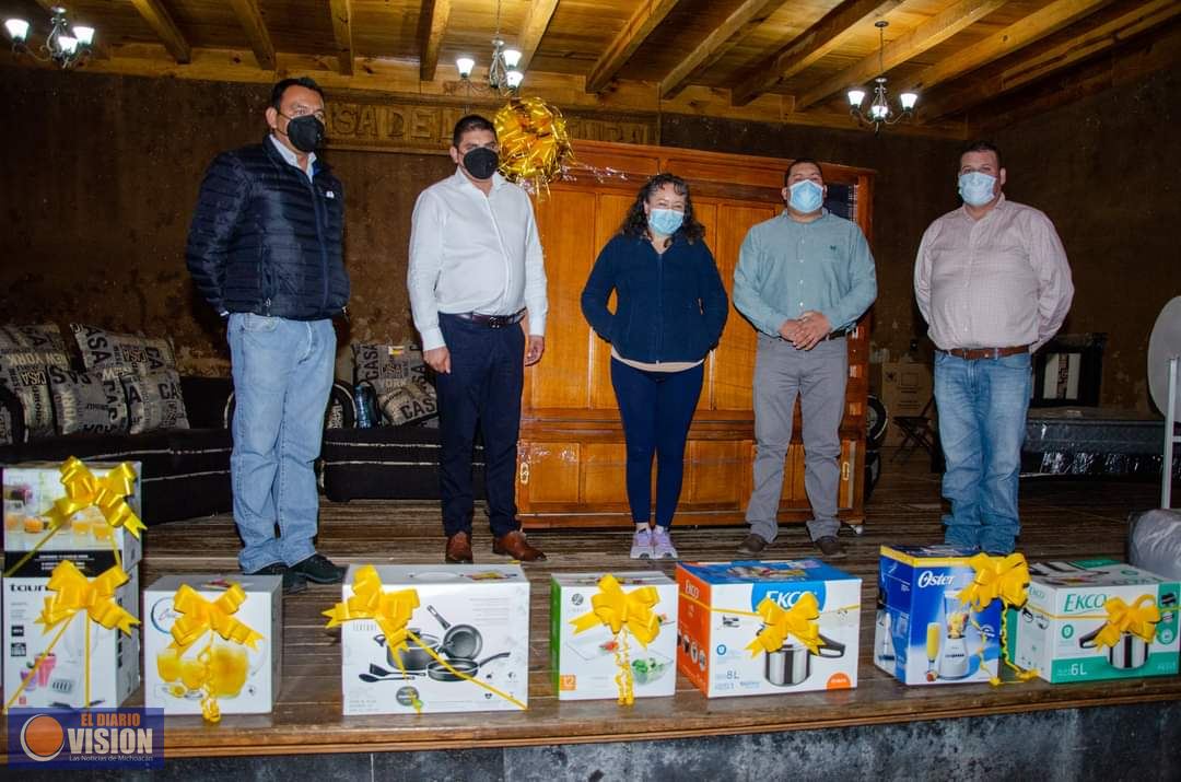 El Ayuntamiento de Tingambato realizó el sorteo 