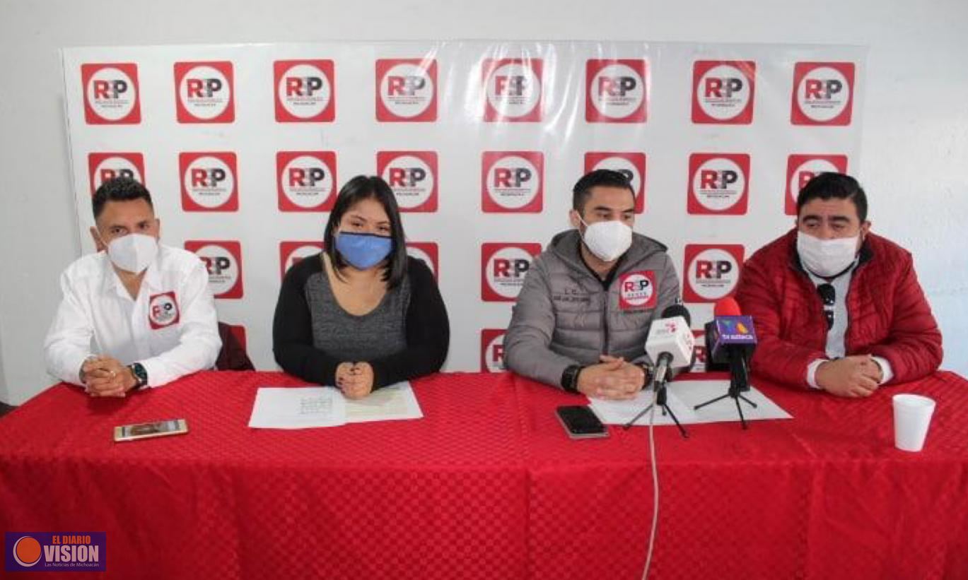 Exhorta RSP al IEM para que articule y promueva una campaña estatal del voto entre la juventud