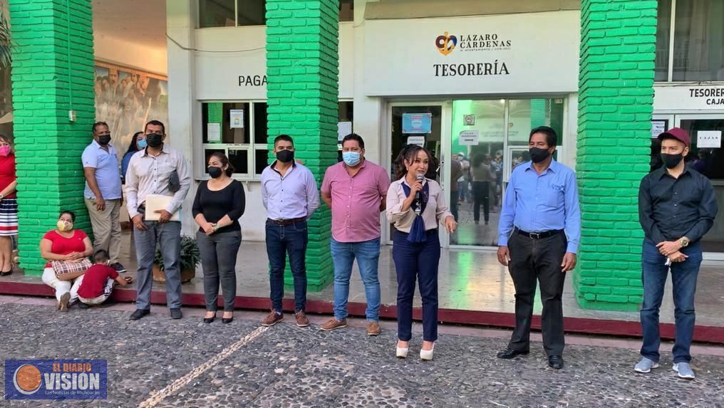 Finanzas sanas permiten pago de prestaciones a trabajadores: Itzé Camacho