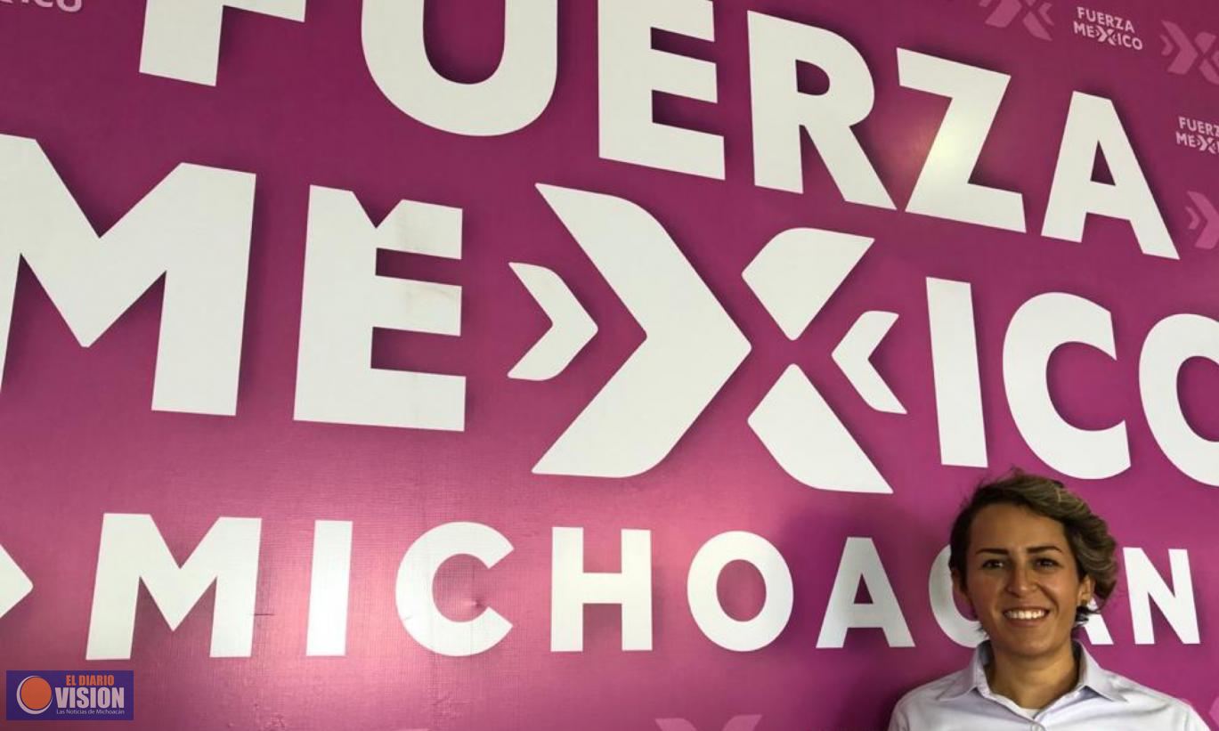 La Mujeres y  los Jóvenes, prioridad  de Fuerza por México: Karla Martínez