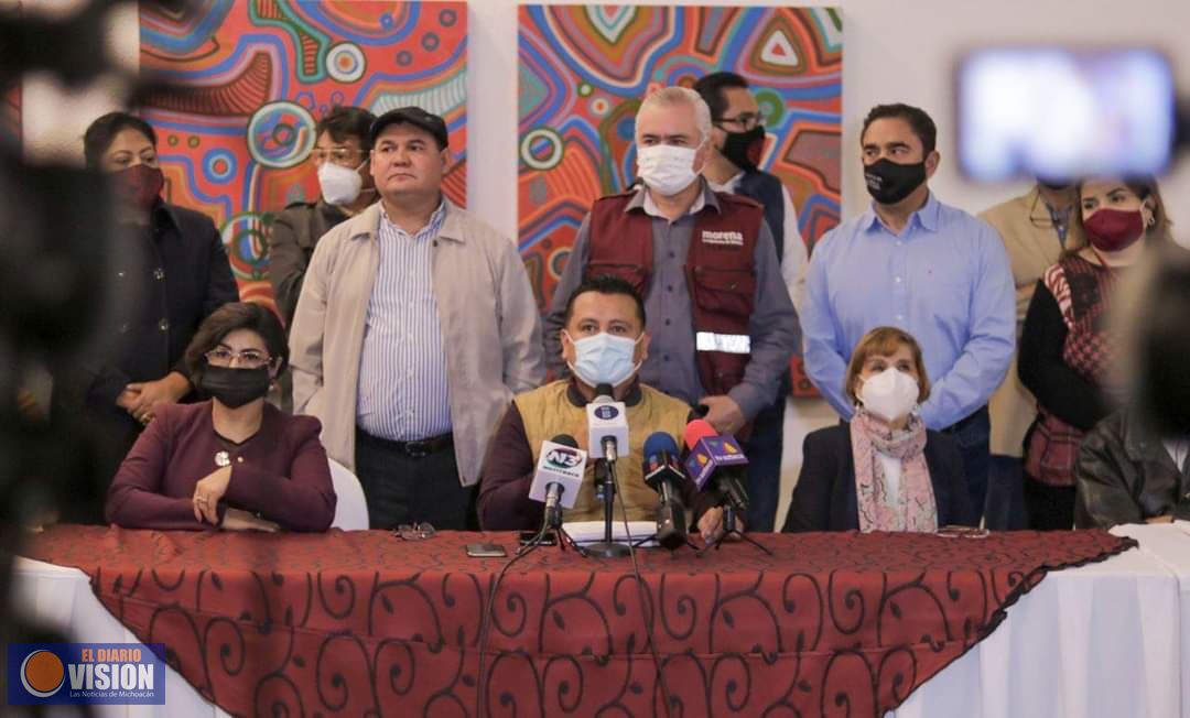 Aspirantes a la  Gubernatura llaman a la unidad de Morena en Michoacán 