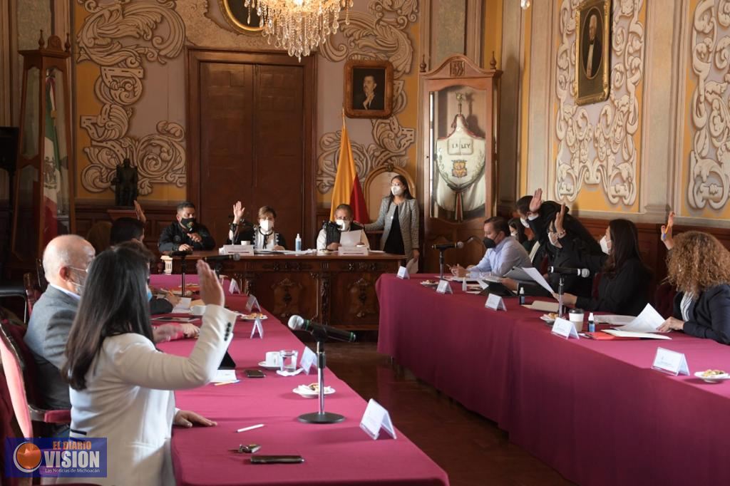 Aprueba Cabildo de Morelia Presupuestos de Ingresos y Egresos, además del PAI 2021