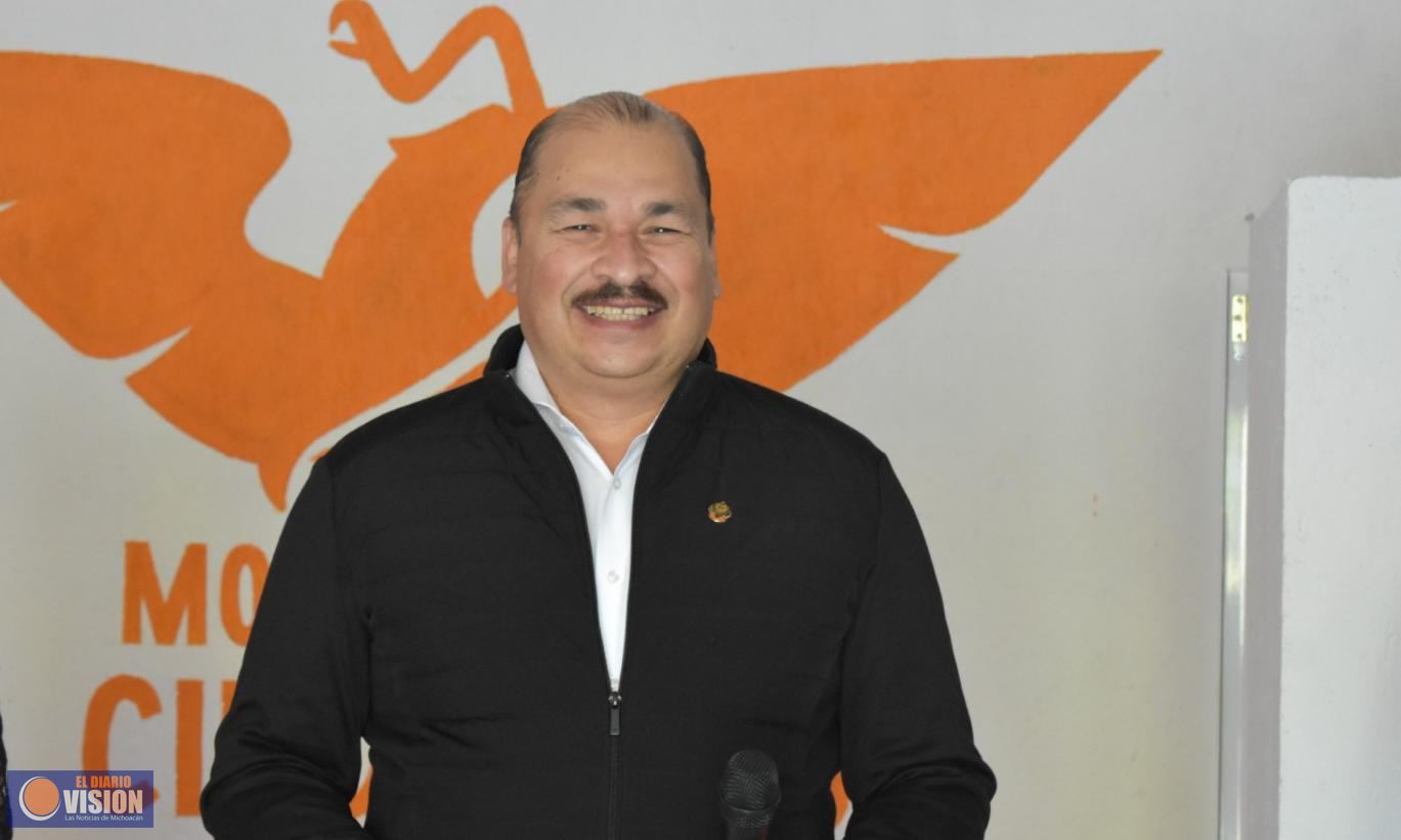 Precandidato a la gubernatura de Michoacán, apuesta por un verdadero Movimiento Ciudadano