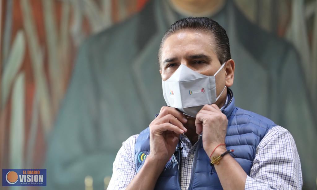 Michoacán, a punto de entrar a un escenario complejo por COVID-19: Silvano Aureoles 