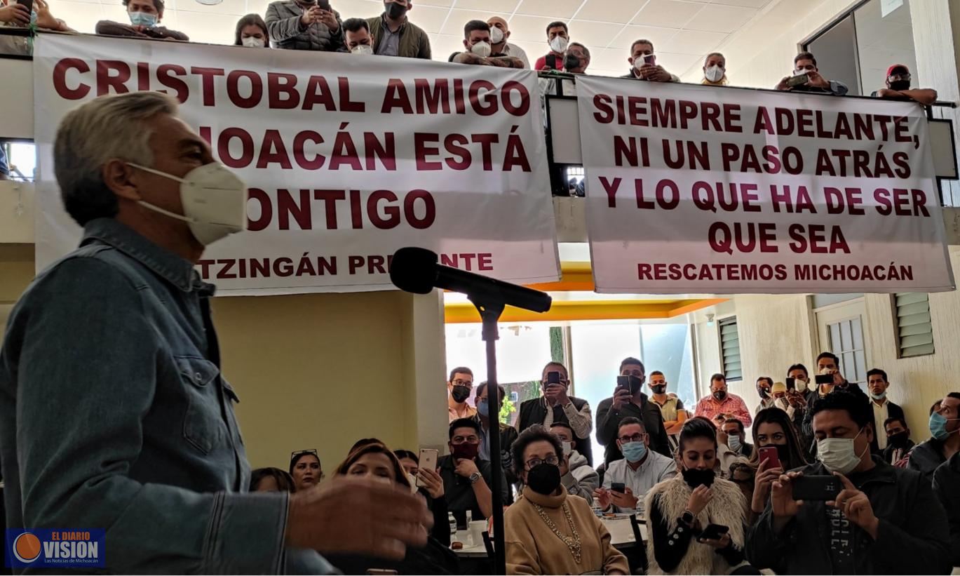 Cristóbal Arias retira apoyo a Morón Orozco; buscará ser candidato a Gobernador