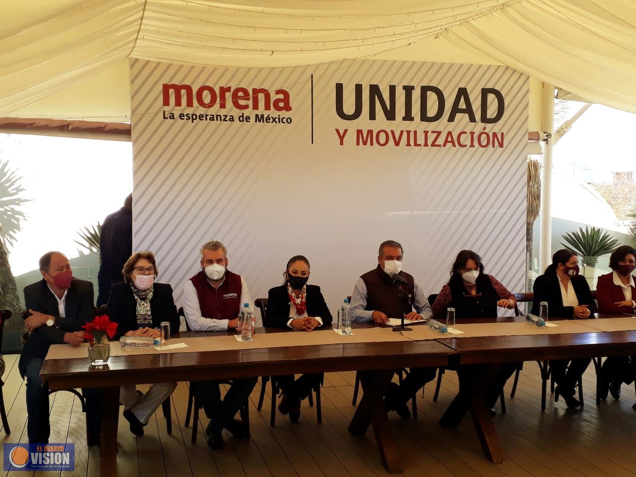 Aspirantes de Morena, respaldan a Raúl Morón cómo candidato a Gobernador de la 4T. 