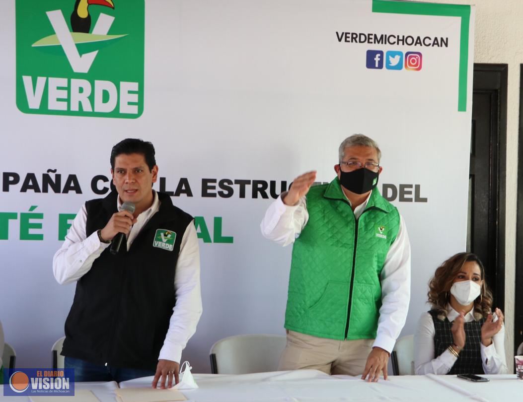 En el PVEM, Juan Antonio Magaña de la Mora es el único precandidato a la gubernatura: Ernesto Núñez 