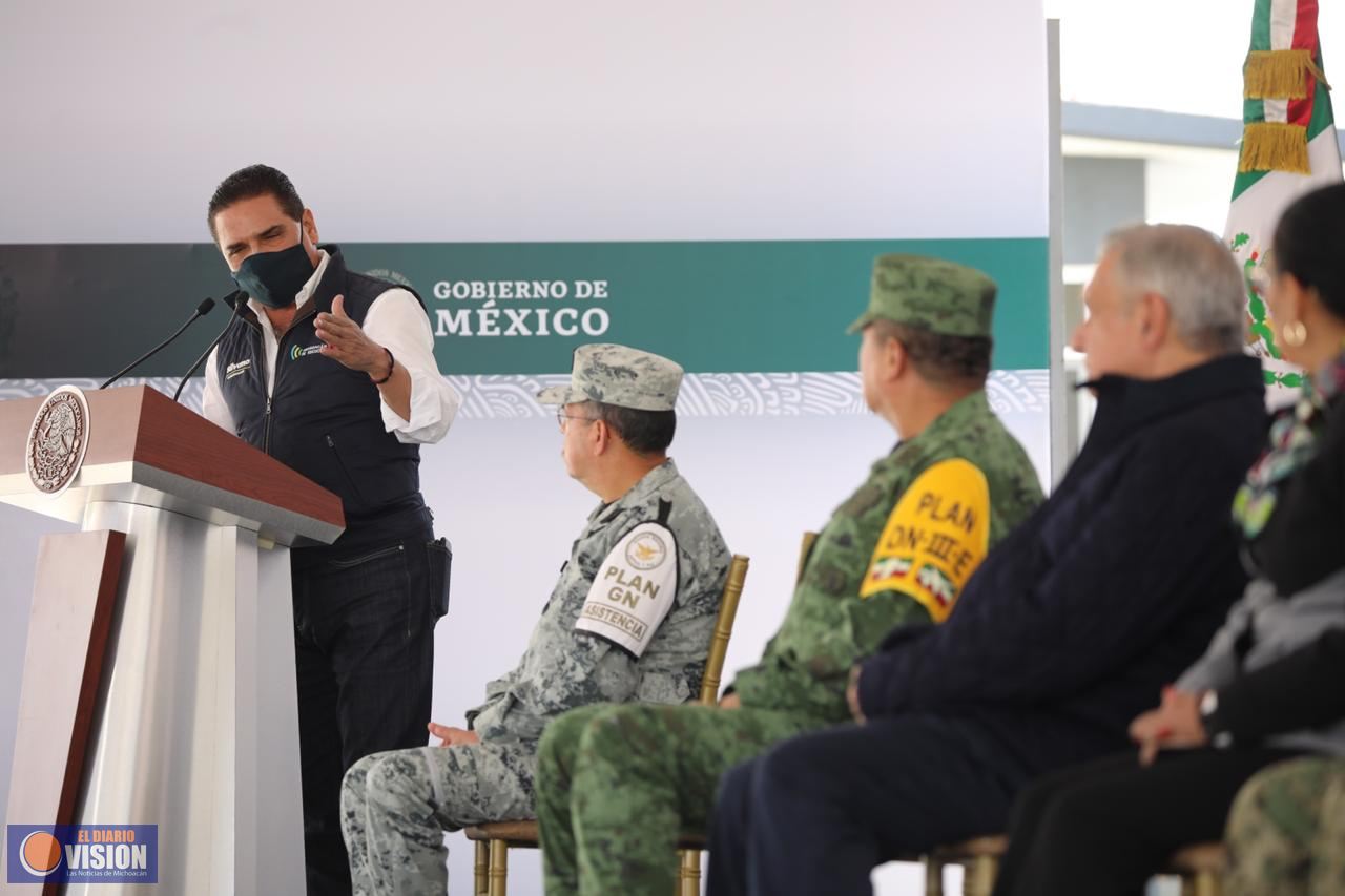 Avanza Michoacán con firmeza y voluntad para la construcción de la paz: Silvano