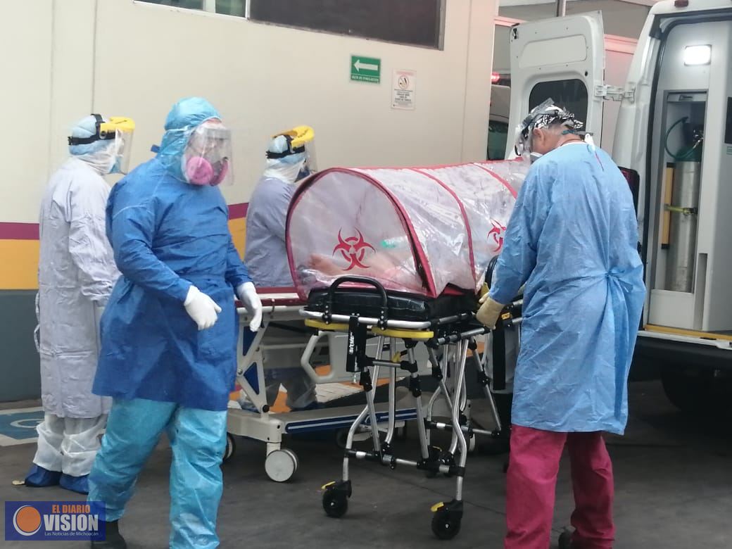 Reporta Hospital General La Piedad 100% de ocupación de camas COVID-19	